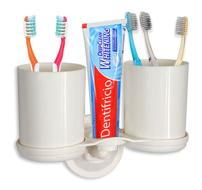 set di strumenti bianco DUTTY Porta spazzolino da denti automatico per dentifricio porta spazzolino da denti da parete set di strumenti bianco DUTTY Porta spazzolino da denti automatico per dentifricio porta spazzolino da denti da parete