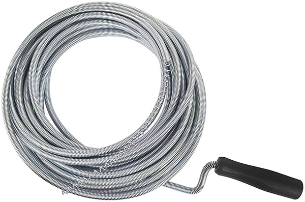 Doccia Relaxdays 10031030_59 Sturatubi con Gancio 9mm x 5m Lavabo Sonda Pulizia Tubi di Scarico Manuale argento 1 pz Lavandini WC Doccia Relaxdays 10031030_59 Sturatubi con Gancio 9mm x 5m Lavabo Sonda Pulizia Tubi di Scarico Manuale argento 1 pz Lavandini WC